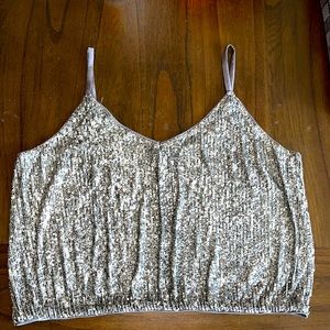 Sequin top